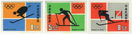 70750 MNH CHINA. FORMOSA-TAIWAN 1972 11 JUEGOS OLIMPICOS DE INVIERNO SAPPORO 1972 - Ongebruikt