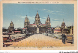 AHZP8-CAMBODGE-0733 - EXPOSITION COLONIALE INTERNATIONALE - PARIS 1931 - TEMPLE D'ANGKOR - AUBERLET SCULPTEURS - Cambodge