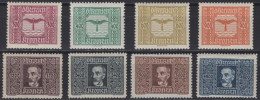 Austria - Airmail - Set Of 8 - Mi 425~432 - 1922 - MNH - Unused Stamps