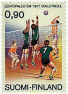 46444 MNH FINLANDIA 1977 CAMPEONATO DE EUROPA DE BALONVOLEA - Ungebraucht