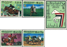 92671 MNH LIBIA 1977 CONCURSO HIPICO EN TRIPOLI - Libya