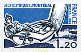 75962 MNH FRANCIA 1976 21 JUEGOS OLIMPICOS VERANO MONTREAL 1976 - Other & Unclassified