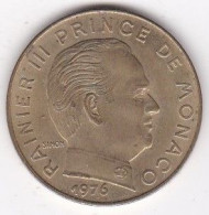 Monaco. 20 Centimes 1976 RAINIER III. Cupro-Nickel - 1960-2001 Francos Nuevos