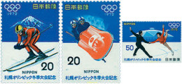 70984 MNH JAPON 1972 11 JUEGOS OLIMPICOS DE INVIERNO SAPPORO 1972 - Neufs