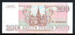 329-Russie 200 Roubles 1993 BX649 - Russie