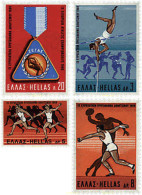 66000 MNH GRECIA 1969 9 CAMPEONATO DE EUROPA DE ATLETISMO EN ATENAS - Neufs