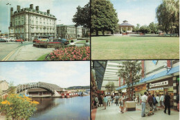 ROYAUME-UNI - Huddersfield - St George's Square - Greenhead Park - Packhorse Centre - Canal & Marina - Carte Postale - Autres & Non Classés