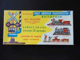 Maquette " Early American Transportation Northwestern " Hobby Kit - Andere & Zonder Classificatie