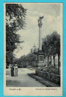 * Crefeld A. Rhein - Krefeld (Nordrhein Westfalen - Deutschland) * (nr 2) Cornelius De Greiff Denkmal, Statue, Old, Rare - Krefeld