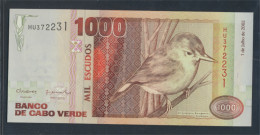 Kap Verde Pick-Nr: 65b Bankfrisch 2002 1.000 Escudos (9811077 - Cape Verde