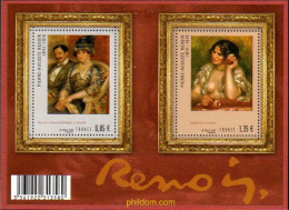 236148 MNH FRANCIA 2009 PINTURAS DE RONOIR - Andere & Zonder Classificatie