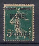 MEMEL 1920 Used(o) Mi 18 #MM7 - Klaipeda 1923