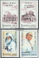 Romania 5410-5413 (complete Issue) Unmounted Mint / Never Hinged 1999 Pope Johannes Paul II. - Unused Stamps