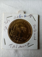 Médaille Touristique Arthus Bertrand AB 17 Talmont Ste Radegonde 2012 - 2012