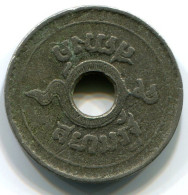 5 SATANG 1908-1937 THAILAND King RAMA VIII Coin #W10751.U.A - Thailand