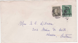 Canada Postal Stationery 1c +2c For Kenosa Ontario  - 1903-1954 De Koningen