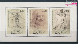 Liechtenstein Block32 (kompl.Ausg.) Postfrisch 2019 Leonardo Da Vinci (10391325 - Ungebraucht