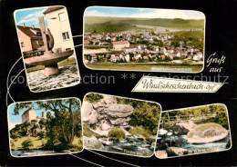 73865949 Windischeschenbach Panorama Stadtbrunnen Burg Neuhaus Tischstein Felsen - Windischeschenbach