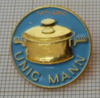 PAT14950 BROCHE UNIC MANN CASSEROLE FAITOUT USTENSILE DE CUISINE - Markennamen