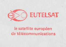 Meter Cover France 1988 Eutelsat - European Telecommunications Satellite Organization - Astronomy