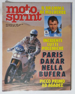 60489 Motosprint 1988 A. XIII N. 2 - Paris-Dakar / Aprilia 250 GT / Yamaha FJ - Motori