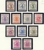 SBZ  138-149 Y, Postfrisch **, Mit Abarten, Volkssolidarität, 1946 - Mint