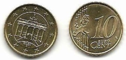 10 Cent, 2020,  Prägestätte (A),  Vz, Sehr Gut Erhaltene Umlaufmünzen - Germania