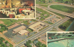 73976411 Detroit_Michigan Southgate Motor Inn Aerial View Restaurant Swimming Po - Autres & Non Classés