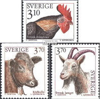 Schweden 1859-1861 (kompl.Ausg.) Postfrisch 1995 Haustiere - Unused Stamps