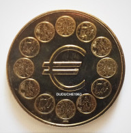 Monnaie De Paris 75.Paris - Logo Euro 12 Pièces 2004 - 2004