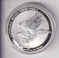 MONEDA DE UNA ONZA DE PLATA DE AUSTRALIA DEL AÑO 2015 DE UN AGUILA (EAGLE) (SILVER-ARGENT) - Autres & Non Classés