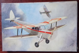 Cpa De Havilland " Hornet Moth "  - Ill. Howard - 1919-1938