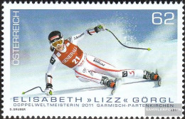 Austria 2958 (complete Issue) Unmounted Mint / Never Hinged 2011 Ski - Neufs