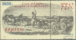 Rumänien 5262 Mit Zierfeld (kompl.Ausg.) Postfrisch 1997 Tag Der Briefmarke - Neufs