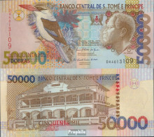 Sao Tome E Principe Pick-Nr: 68d Bankfrisch 2010 50.000 Dobras - Sao Tome And Principe