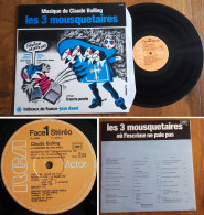 RARE LP 33t RPM (12") BOF OST «LES 3 MOUSQUETAIRES» (Claude Bolling, FRANCE 1978) - Filmmuziek