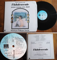 RARE LP 33t RPM (12") BOF OST «L'ADOLESCENTE» (Philippe Sarde, Jeanne Moreau, FRANCE 1979 - Soundtracks, Film Music