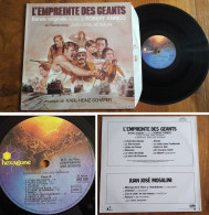 RARE LP 33t RPM (12") BOF OST «L'EMPREINTE DES GEANTS» (Karl Heinz Schäfer) FRANCE 1980 - Soundtracks, Film Music