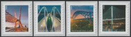 USA 2023 Bridges Definitives Set Of 4 Stamps MNH - Unused Stamps