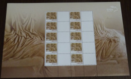 Greece 2006 Greek Museums Set Of 2 Personalized Sheet With Blank Labels MNH - Neufs