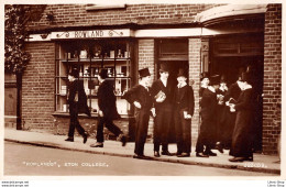UK - ETON - BERKSHIRE - «ROWLANDS» -ETON COLLEGE -VALENTINE & SONS LTD. DUNDEE AND LONDON - OLD POSTCARD ♥♥♥ - Other & Unclassified