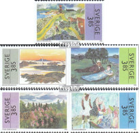 Schweden 1945-1949 (kompl.Ausg.) Postfrisch 1996 Gemälde - Ungebraucht