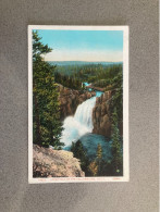 Upper Fall Of The Yellowstone Carte Postale Postcard - Yellowstone