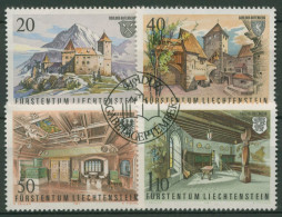 Liechtenstein 1981 Burg Gutenberg 780/83 Gestempelt - Usati