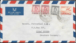 Iraq Cover To Germany 1956. 60F Rate - Iraq