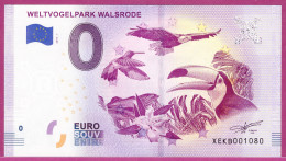 0-Euro XEKB 2019-1 WELTVOGELPARK WALSRODE - Essais Privés / Non-officiels