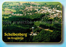 72664164 Scheibenberg Fliegeraufnahme Scheibenberg Erzgebirge - Scheibenberg