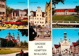 72663375 Kempten Allgaeu Residenzplatz Sankt Lorenzkirche Rathaus Kempten (Allga - Kempten