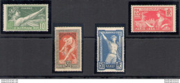 1924 Francia - Catalogo Yvert N. 183-86 - Giochi Olimpici Di Parigi - MNH** - Autres & Non Classés