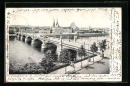 AK Frankfurt A. Oder, Blick Zur Oderbrücke  - Frankfurt A. D. Oder